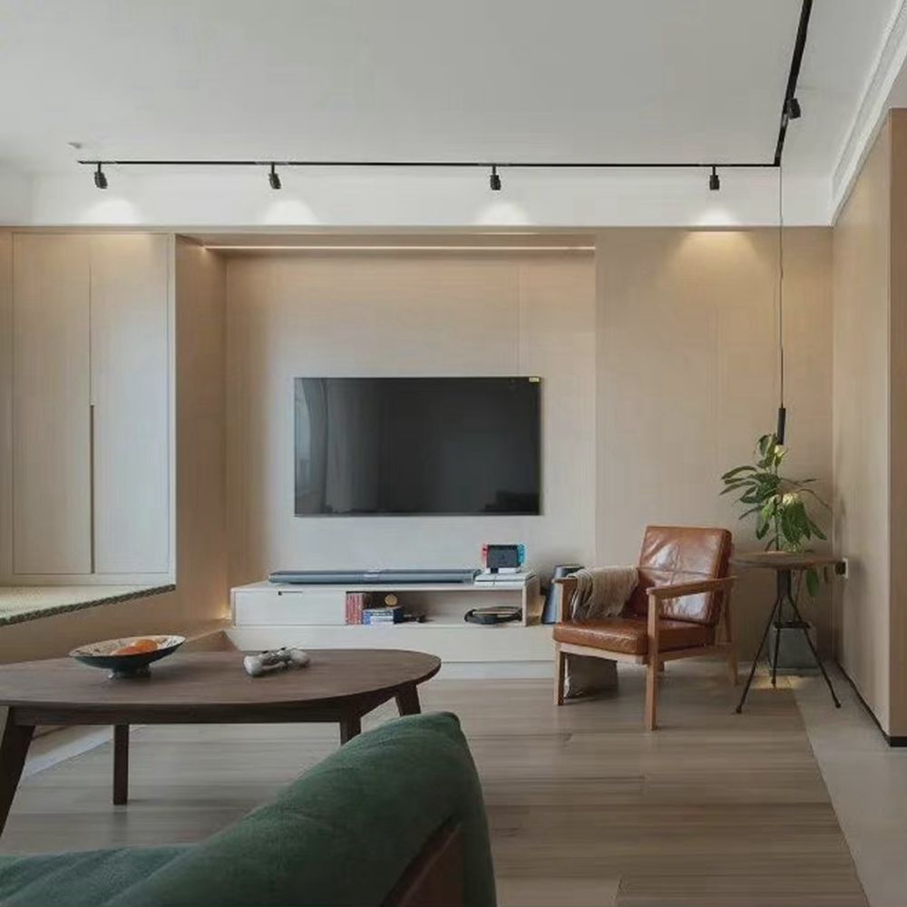 合肥川豪装饰120平日式三居室装修风格设计效果案例 
